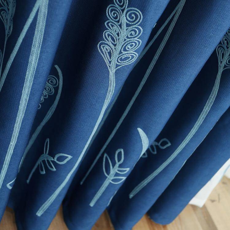Nordic -style printed restaurant children's room children's room shading curtains