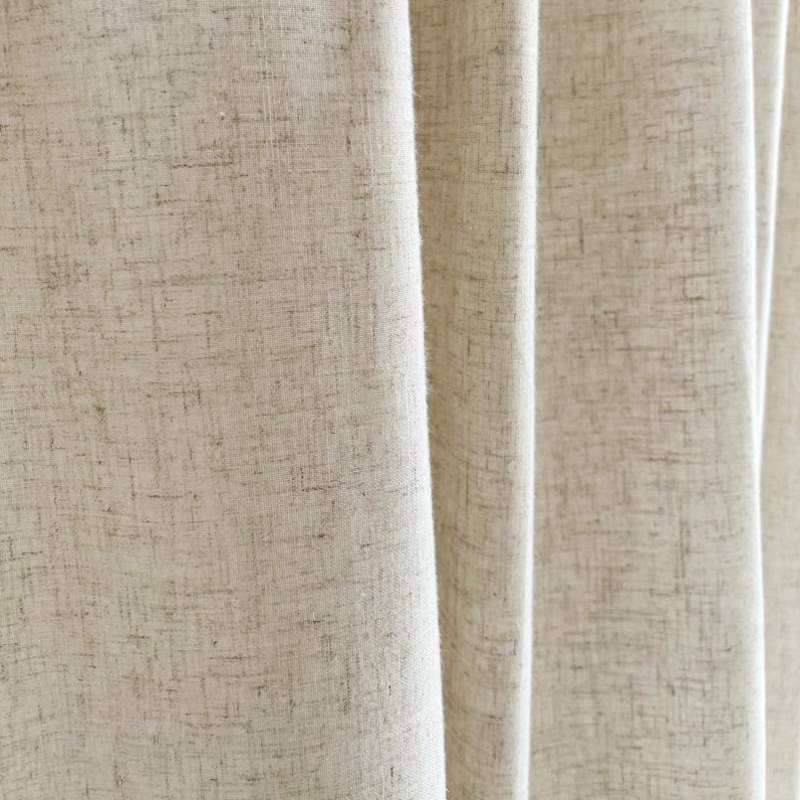 Maku Window Screen CleaRARANCE COTTON and HEMP CURTAIN#