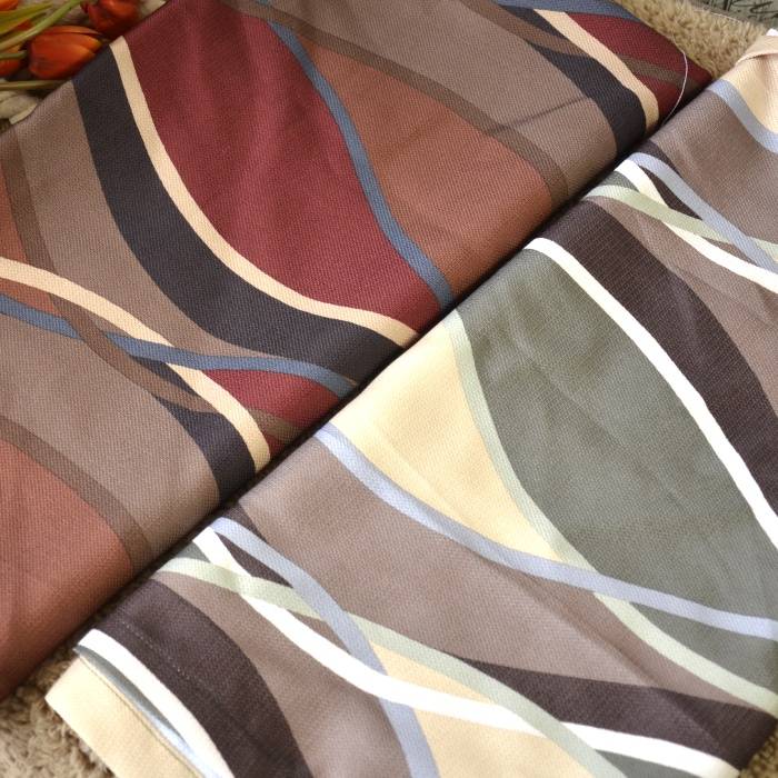 Fashion striped finished curtain cloth curtain baying window partition curtain hanging curtain decorative curtain bedroom curtain special price