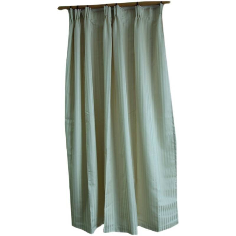 Curtain finished products simple modern small curtain bay window rice white hook living room bedroom bedroom rental house special offer