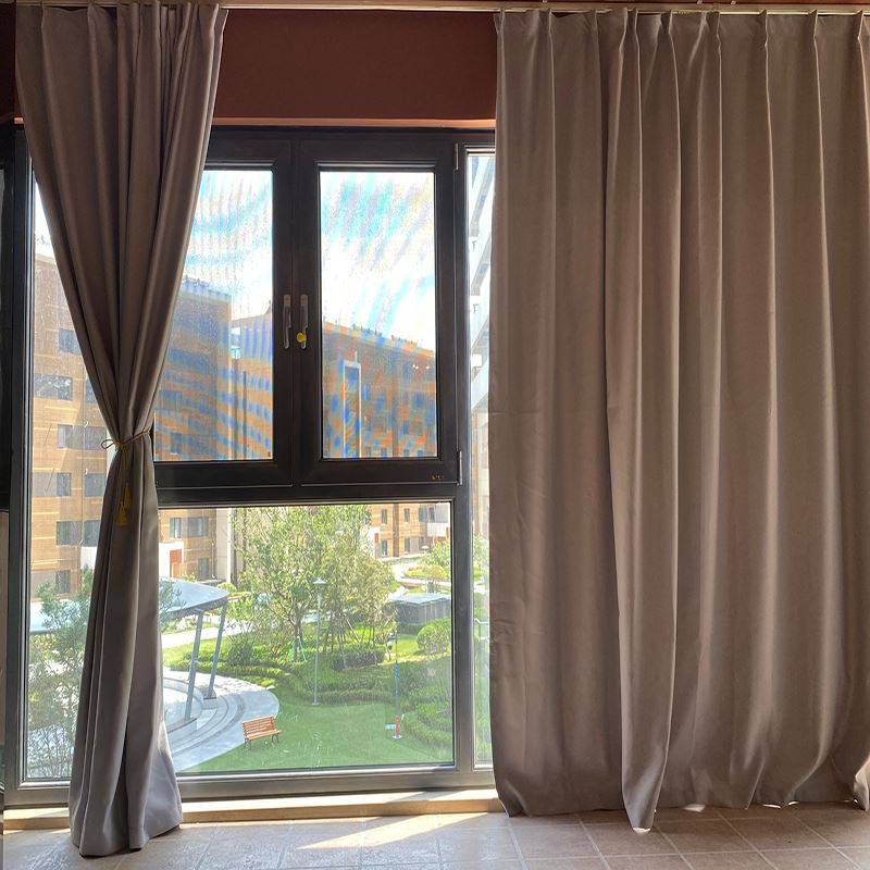 Export -end goods finished shading curtain balcony bedroom bedroom shading cloth 99%shading rate special offer clearance