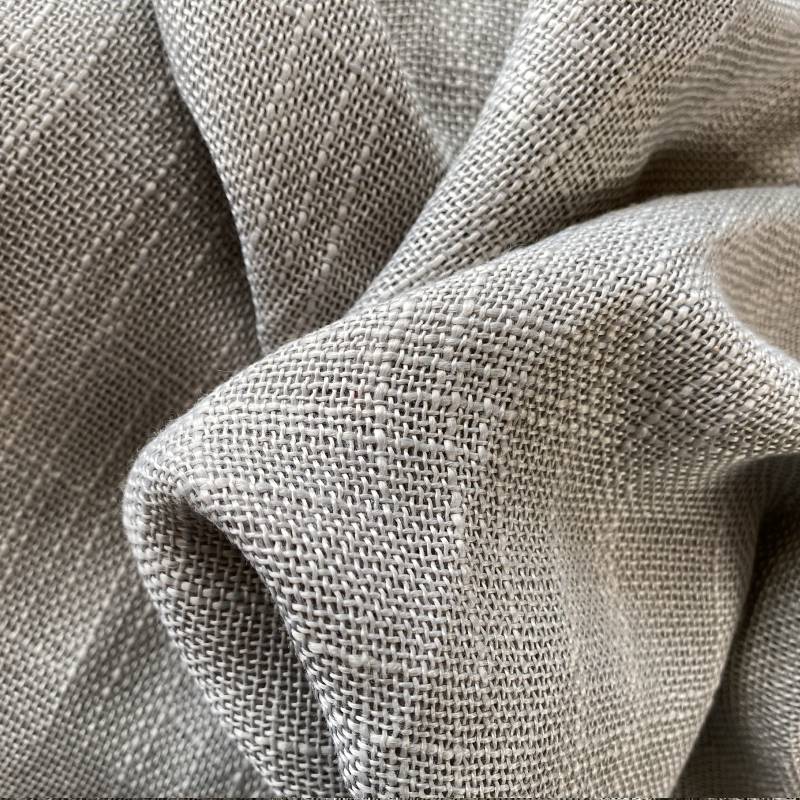 Curtain pure color light gray punching Nordic