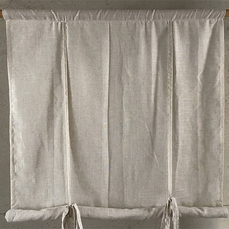 Finished curtain rolling curtain lifting curtain rolling rolling roller curtain hand holding shading custom finished product curtain