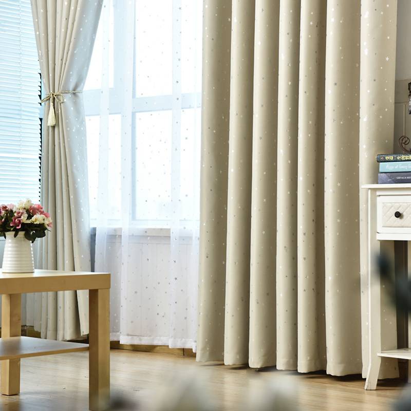 Physical shading thermal insulation curtain Customized Simple Modern bedroom Balcony Sunscreen Living Room Bay window Window finished product special offer