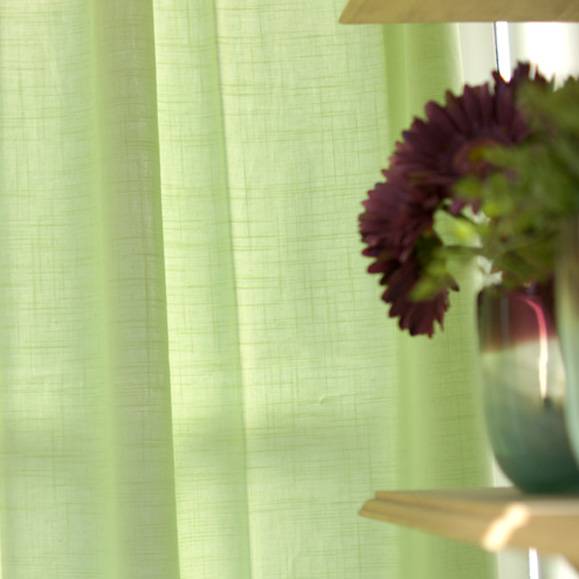 Children's room pure cotton semi -shading Japanese style style finished curtain