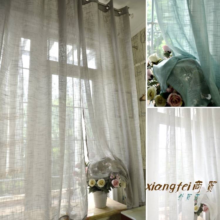 Pure Color Cross -Mainer's living room study window screen