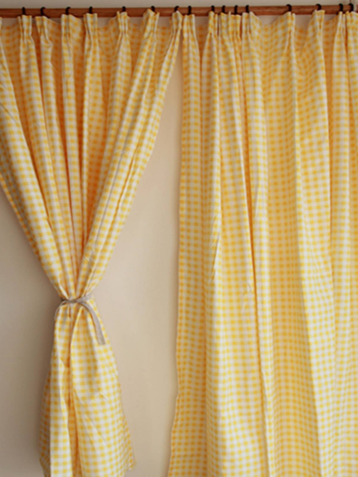 Curtain finished short curtain bay window curtain linked