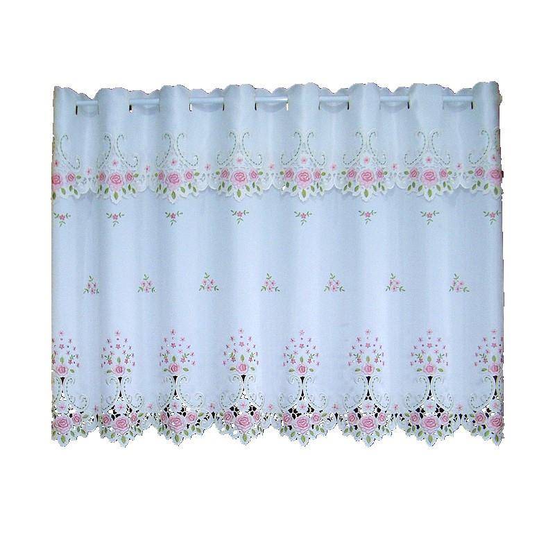 Wearing curtain Mulberry Window Mantra Curtain Embroidery Korean Facilities Curtain finished curtain Kitchen curtain Coffee Coffee curtain