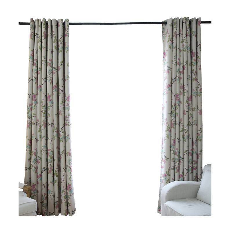 American rural rural wind glowing and heating and custom curtain