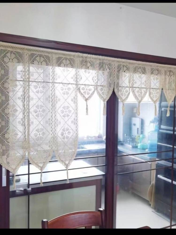 Full cotton curtain cloth clothing penetration and shading home curtains