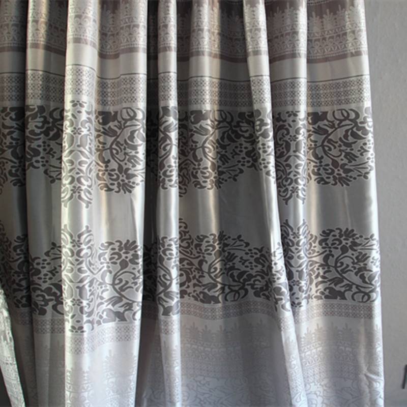 New product curtain finished shading bedroom sunscreen simple modern partition gray hook -type cloth special price clearance