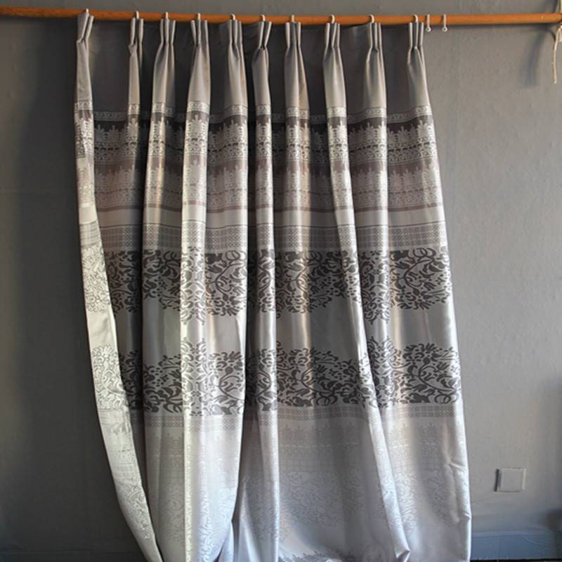 New product curtain finished shading bedroom sunscreen simple modern partition gray hook -type cloth special price clearance