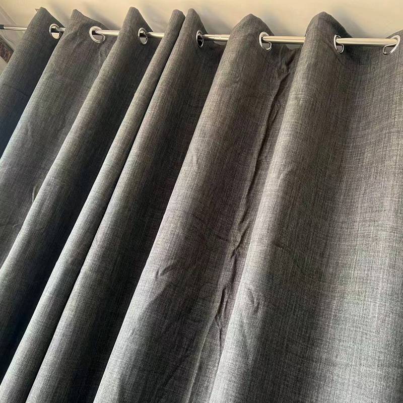 Full -shaped Nordic Poron Porch style thick finished product curtains