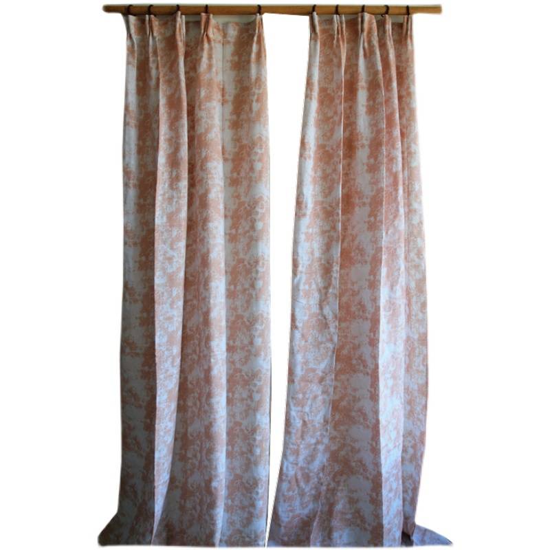 Tail single curtain finished screen curtain thick show curtain simple modern semi -shading partition pure cotton special offer clearance