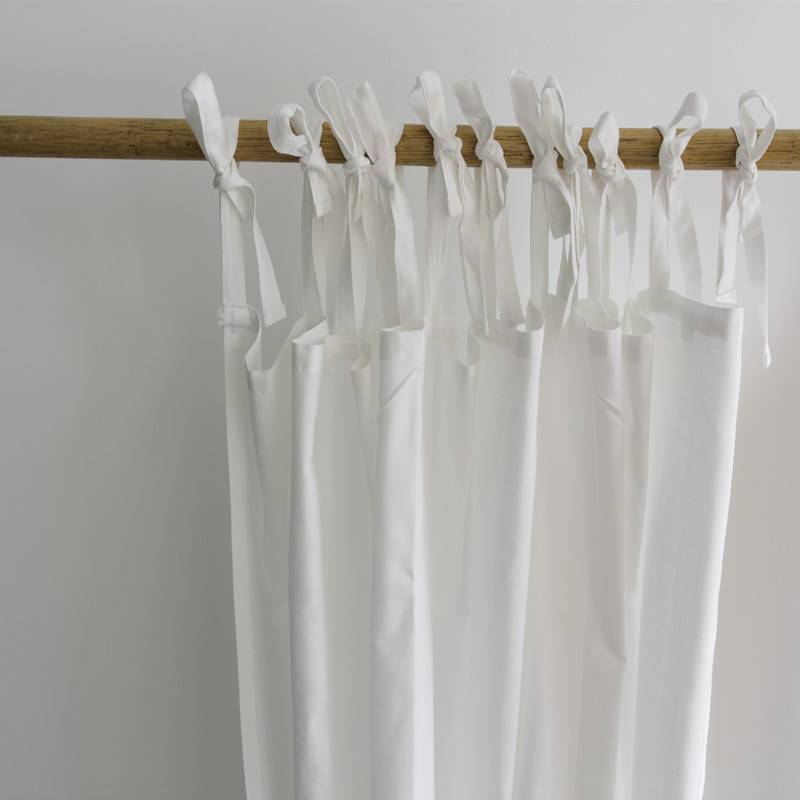 Curtain finished products simple lace white curtain short curtain anesthesia shading simple study bedroom can be customized