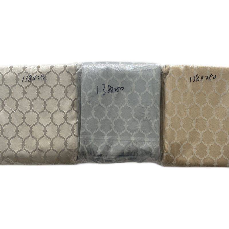 Treatment of exported single finished curtains, half -shading linked hook -type bedroom balcony living room floating curtains special price