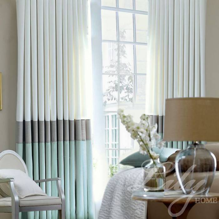 Clouds and light wind, simple, simple all -cotton thickened living room bedroom curtain exit original single can be customized