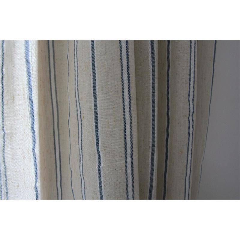 Moral cloth vertical strip of hemp curtain transmittance, unprepared curtain curtain gauze bedroom living room, curtain finished balcony can be customized