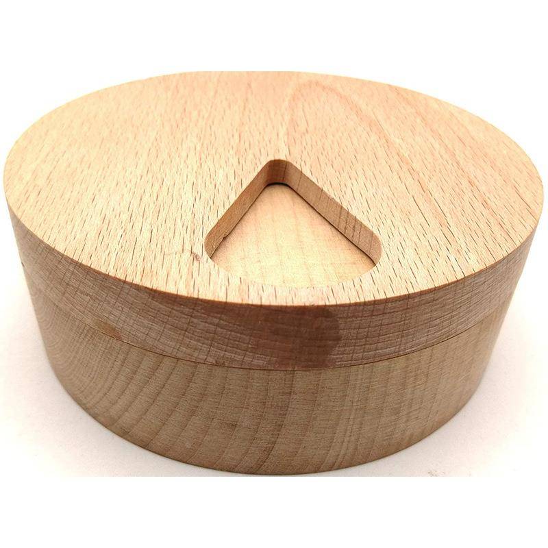 The same wooden product crafts 7 grid -grid wood pill high -end pills storage moisture -proof one week wooden medicine box