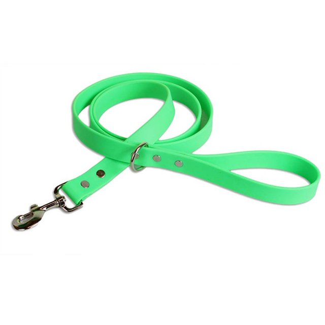 Genuine Dog Leash Adjustable Luxury PVC Waterproof With Rivet Decoration Personalized Outdoor Training Travel Leads Wholesale