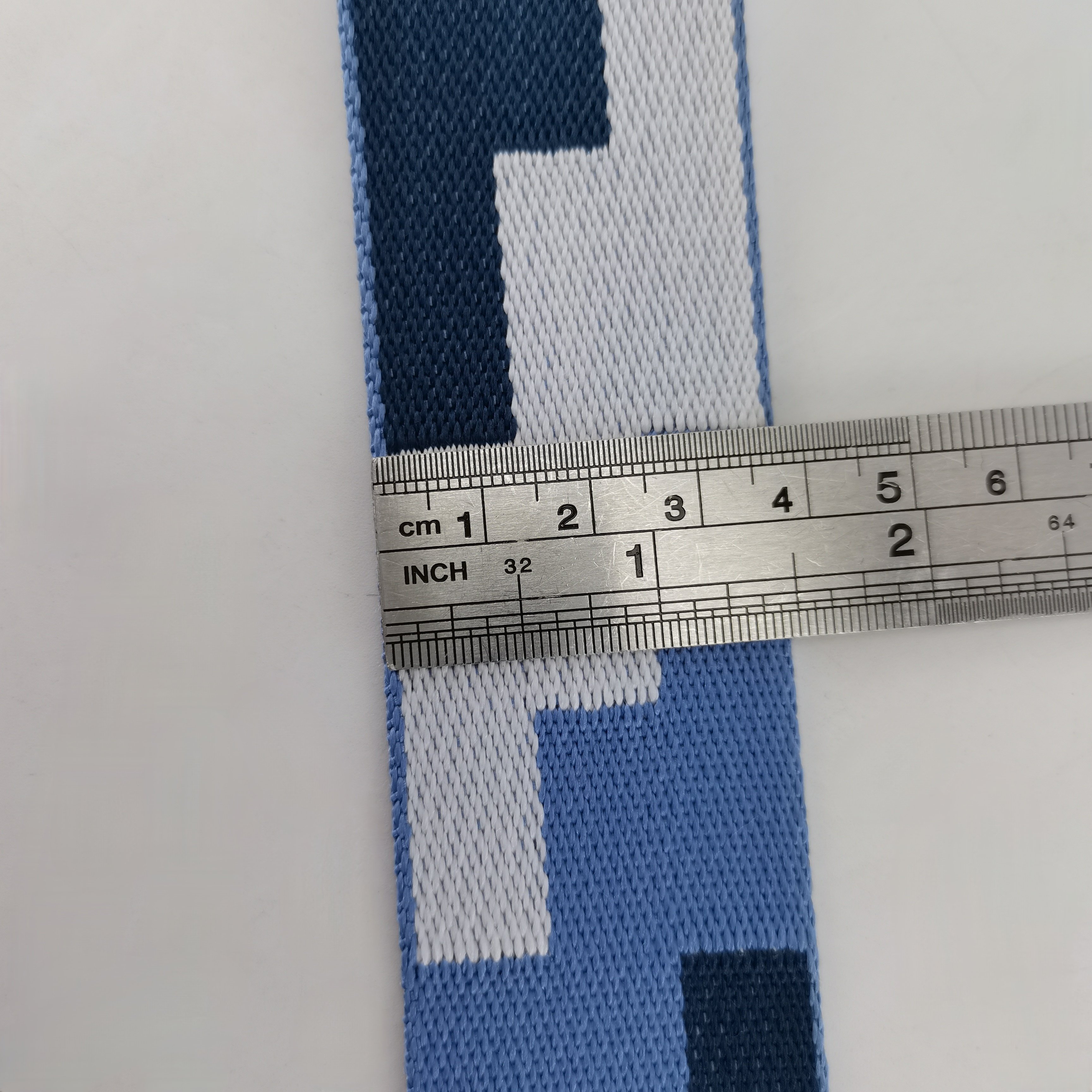Factory Wholesale Customised Fashion jacquard webbing 5cm embroidered straps For bags handbags guitar straps pet leashes