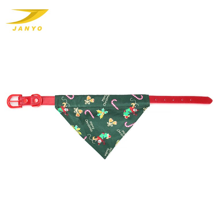 Manufacturer Pet Christmas Accessories Soft Pet Adjustable Dog Leash Collar Set