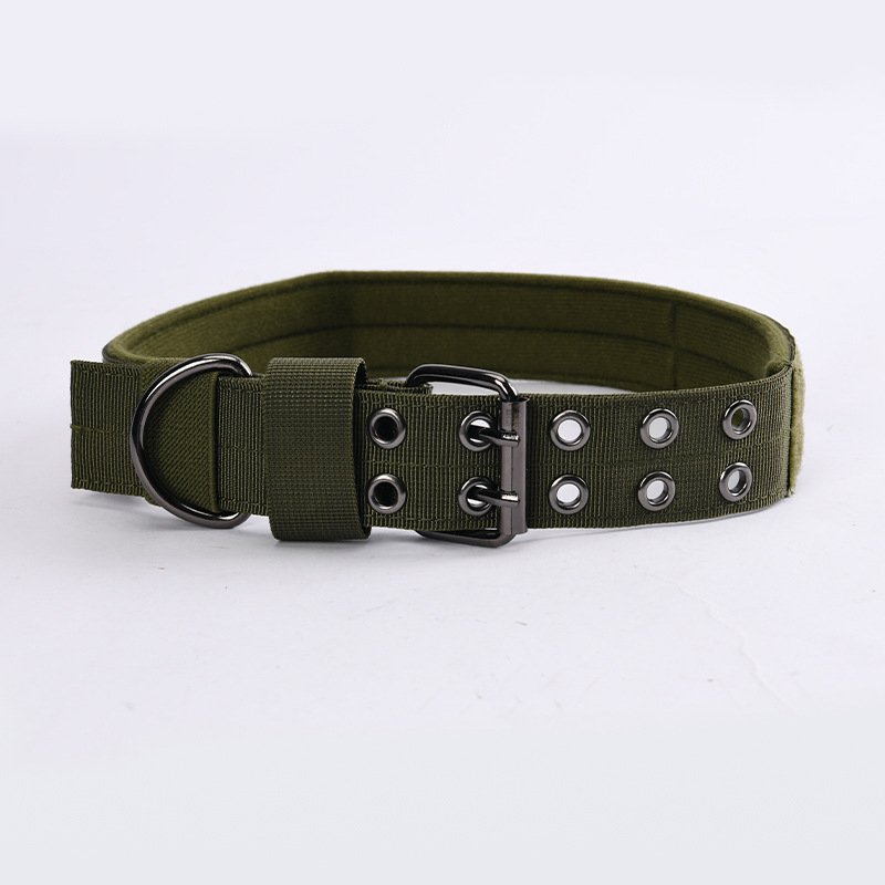 Pet Collar Tactical a Bulldog Dog Harness Training Dog Collar Medium and Large German Shepherd Dog Collar Hand Holding Rope XQ1