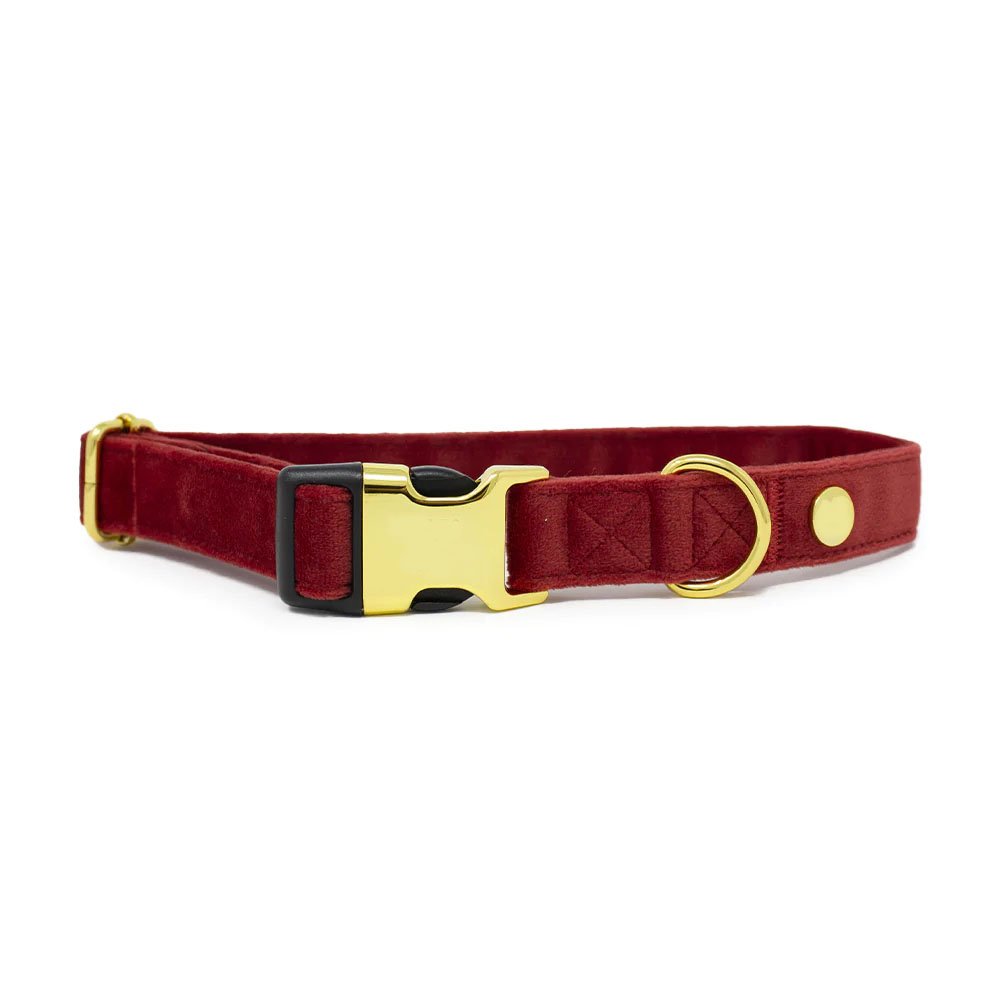 Christmas Personalized Custom Logo Pet Collars Leashes Harnesses Adjustable Velvet custom Dog Harness Set