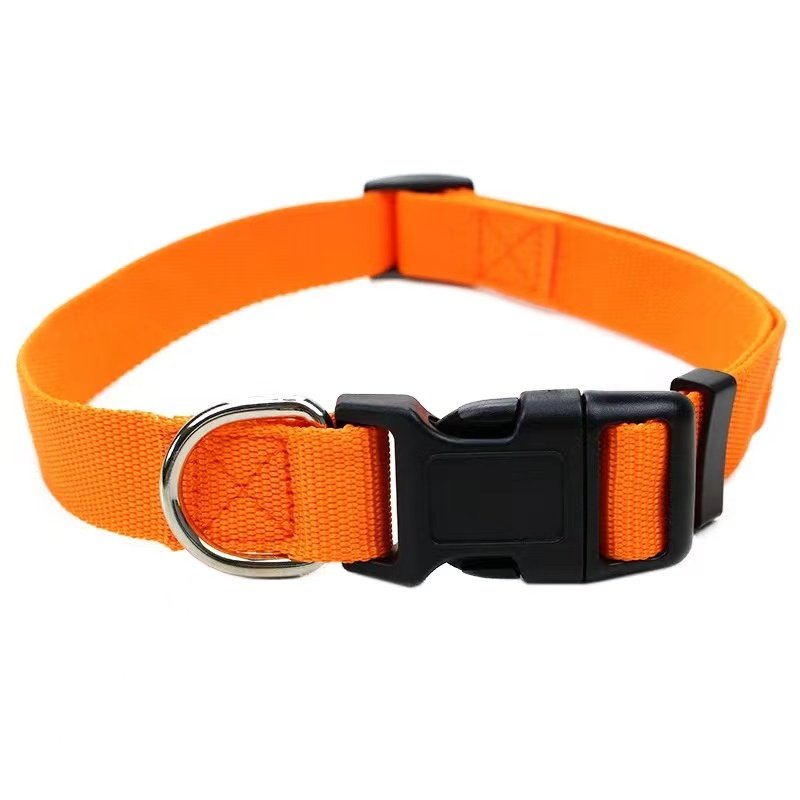 High Quality Factory Sale Adjustable Padded Dog Collar Comfortable Outdoor Activities in Waterproof Nylon Quick Release CN;SIC