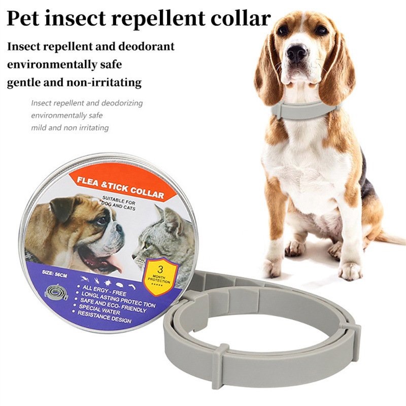 Pet Dog Collar Anti-Flea Tick Mosquito Durable High Quality Pet Dog Collar For Cats Custom Neck Collars