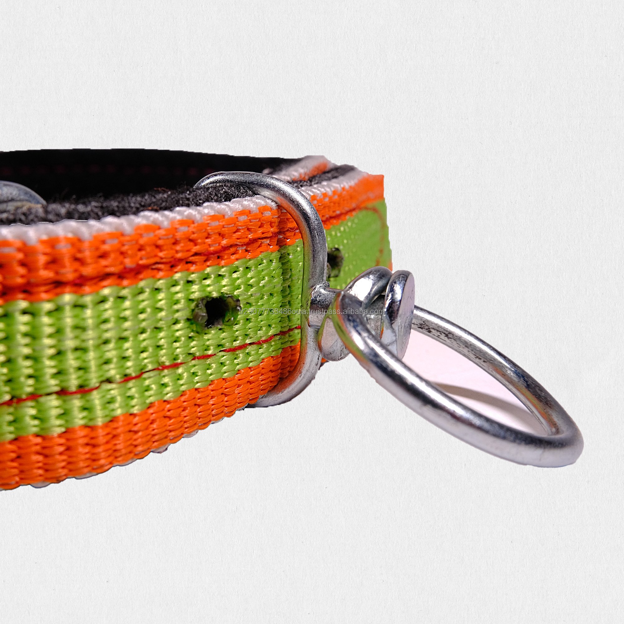 neww1 High Quality Medium-Large Dog Collar with Unbreakable Swivel Buckle Heavy Duty Shepherd Dog Collar with Iron Buckle Dog