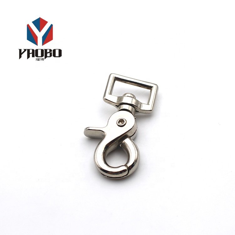 Quick Release Metal Lobster Clasp Bag Pet Buckle Clip Square Bottom Swivel Snap Hook