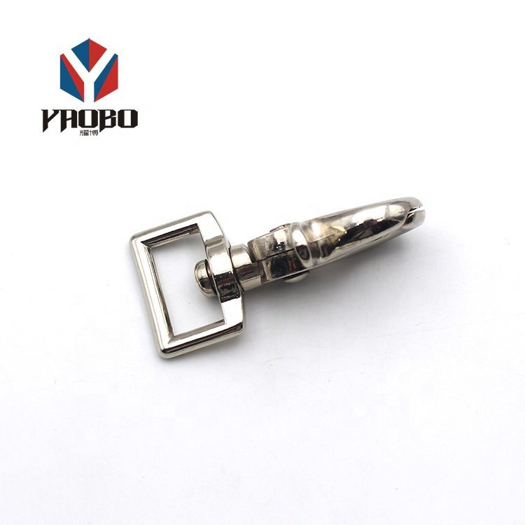 Quick Release Metal Lobster Clasp Bag Pet Buckle Clip Square Bottom Swivel Snap Hook