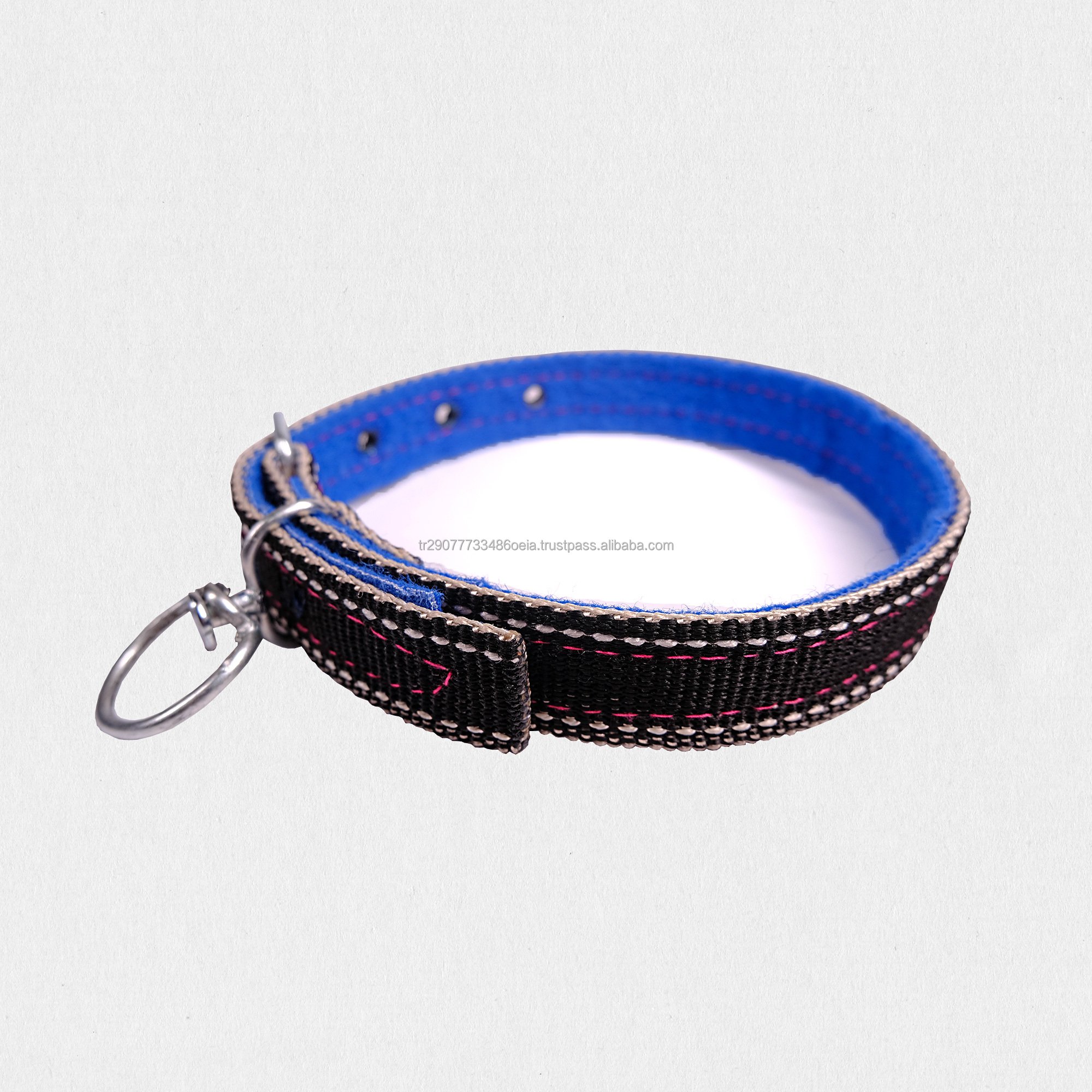 super Medium-Large Dog Collar with Unbreakable Swivel Buckle Heavy Duty Shepherd Dog Collar with Iron Buckle for Dog