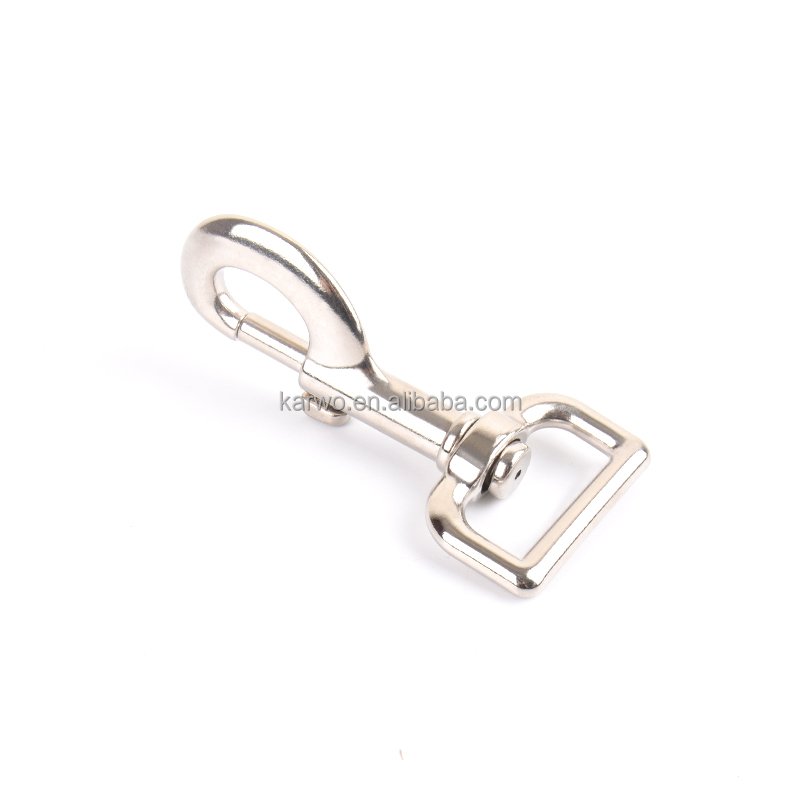 Diy Pet Dog Collar Leash Hardware Accessories Various Color Metal Buckle Hardware Durable Dog Hook Buckle Swivel Snap Hook