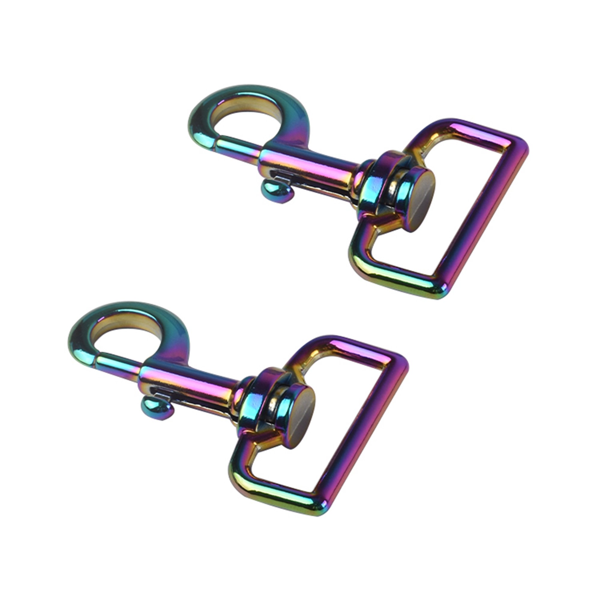 Diy Pet Dog Collar Leash Hardware Accessories Various Color Metal Buckle Hardware Durable Dog Hook Buckle Swivel Snap Hook