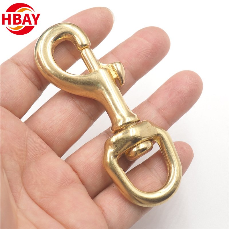 Factory Stainless Steel Spring Buckle Snap Hook Quick release sling swivel snap hook for pet bag accessories