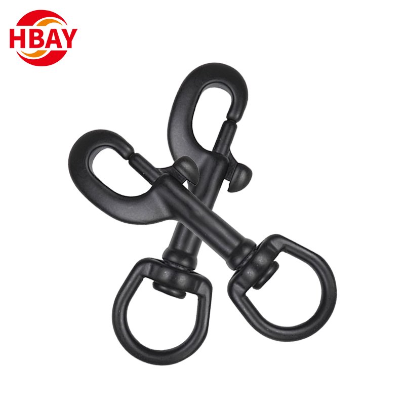Factory Stainless Steel Spring Buckle Snap Hook Quick release sling swivel snap hook for pet bag accessories