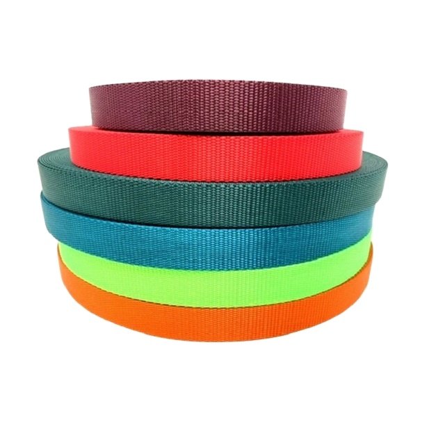 2 Inch Nylon Webbing Colorful Webbing Tape Fabric Strap Customized Package Jacquard Nylon Ribbon for Shoes And Other Uses