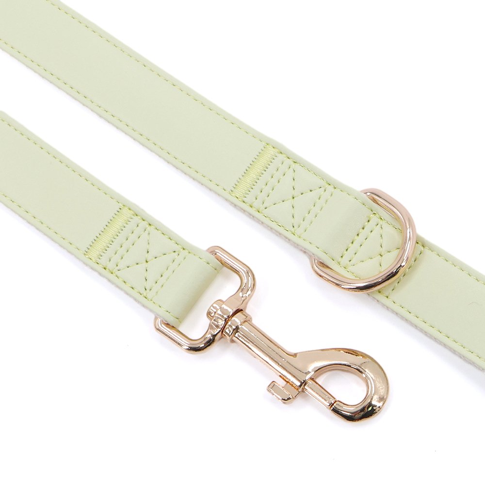 Hot selling luxury printed pet collar leash Logical Leather Dog Leash - Best for Training - Heavy Full Grain Leather Lead