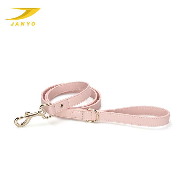 PU leather Pet Collar Leash high quality Pet Dog Collar Leash Set With Poop Bag Holder