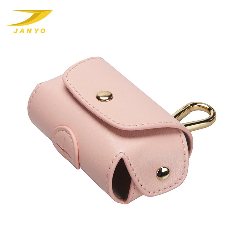 PU leather Pet Collar Leash high quality Pet Dog Collar Leash Set With Poop Bag Holder