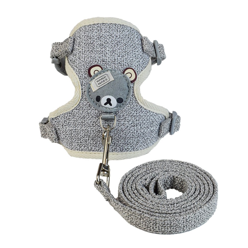 Adjustable Harness Luxury Cat Chest Vest Multifunctional Pet Leash Pet Collars & Leashes