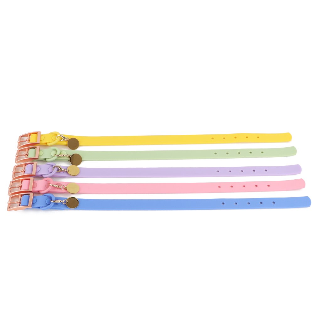 Personalized Designer Custom Logo Pattern Waterproof PVC Dog Leads Hands Free Nylon Pet Dog Collar Leash Luxury Set