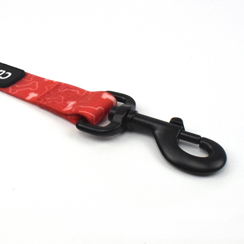 Manufacturer Custom PVC Coated Sublimation Pet Dog Leashes And Collars Set, Wholesales TPU Wrapped Dog Leads Collars Set