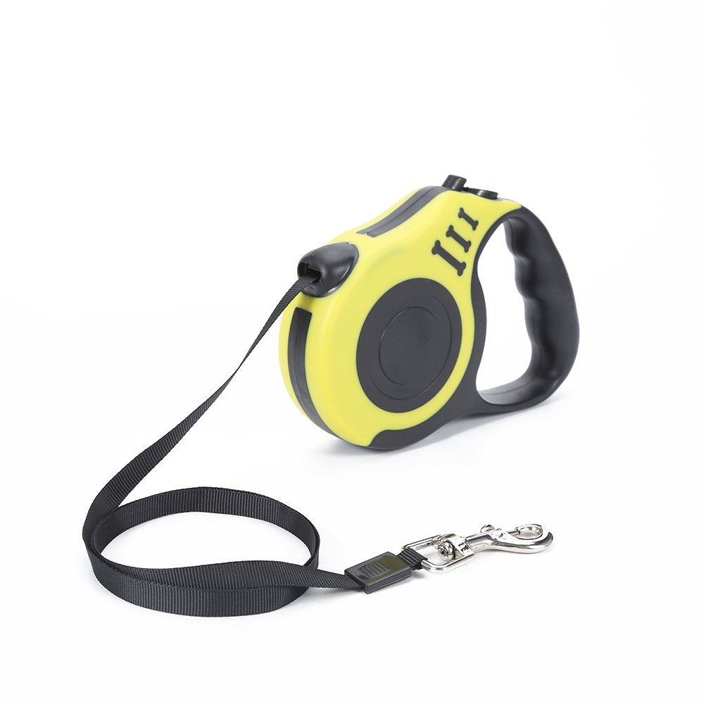 Outdoor pet dog collar retractable walking dog leash with custom logo