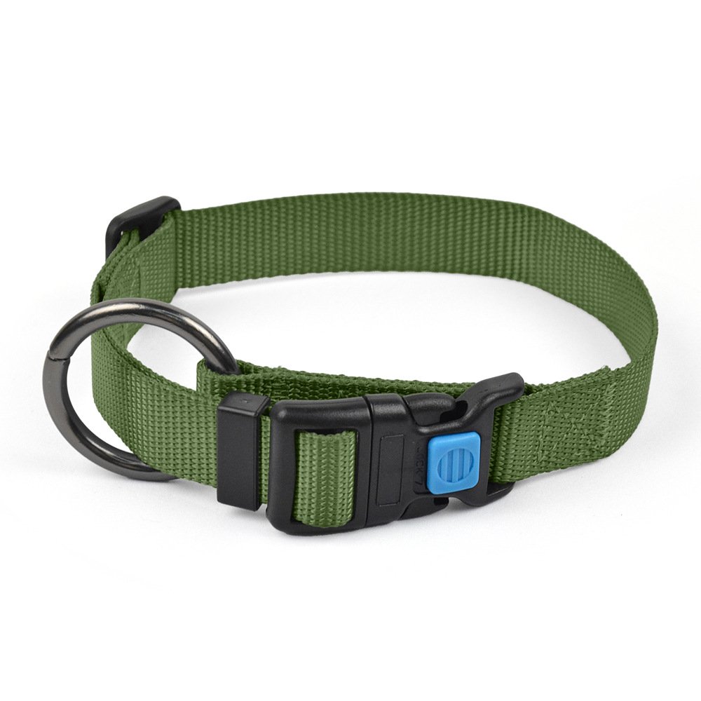 Pet Collars Pet Supplies Durable Accessories Walking Safety Custom Adjustable Pet Cat Dog Collar