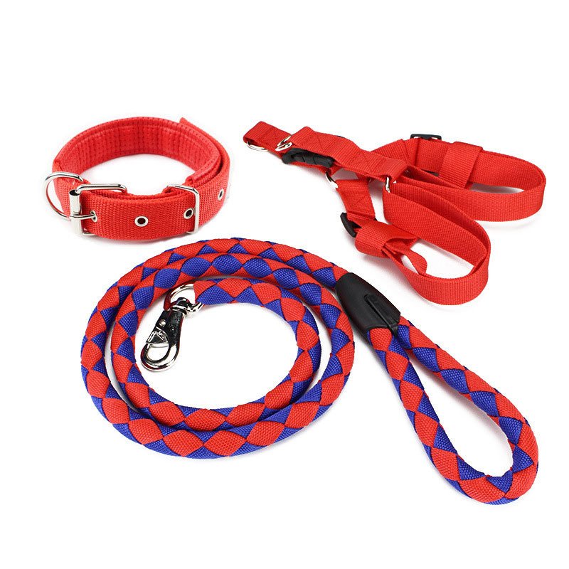 Hot selling dog leash collar set pet collar and leash