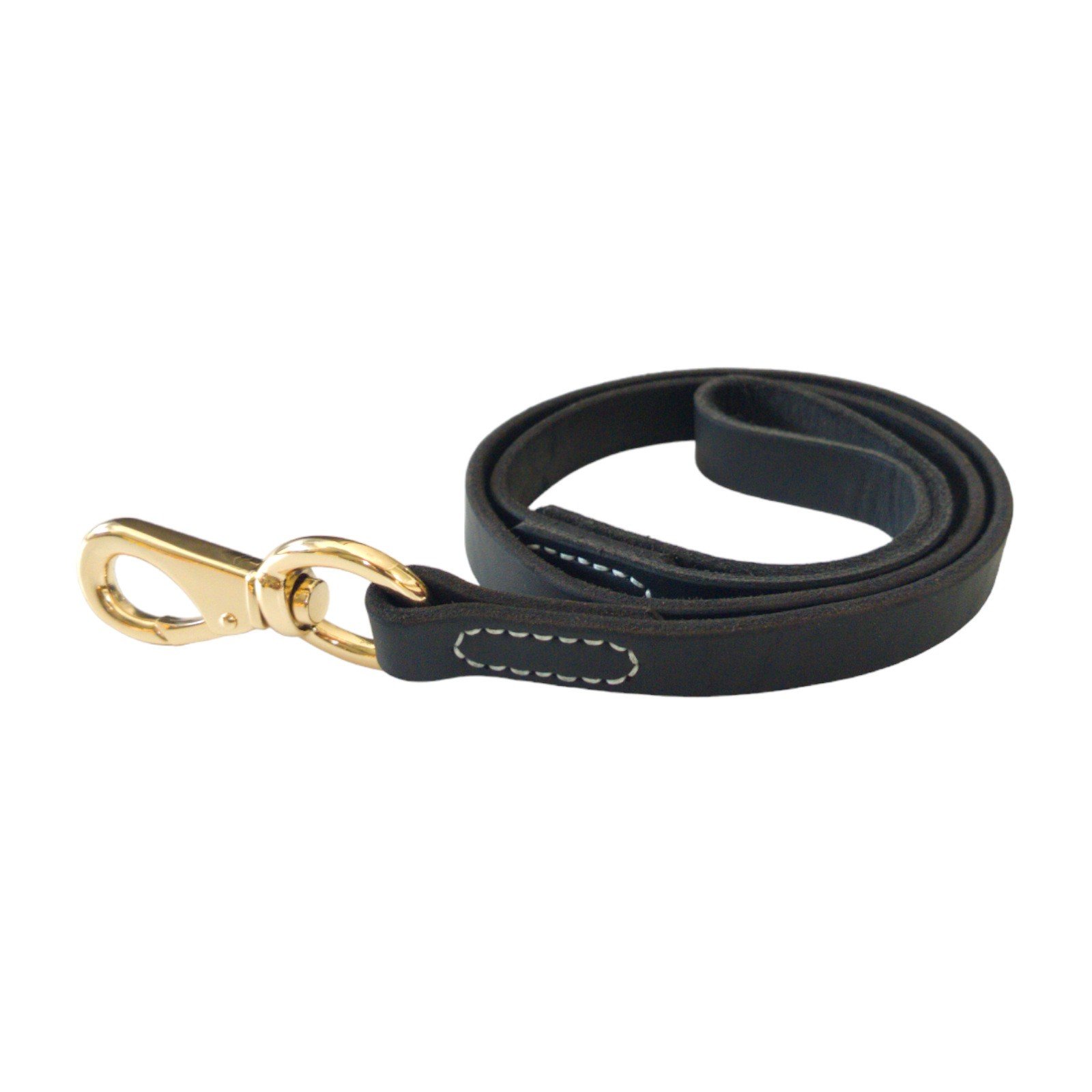 Hot Selling 6 Sizes Real Leather Dog Leash Super Soft Black Brown Collars Training High Quality Small Medium Large Available