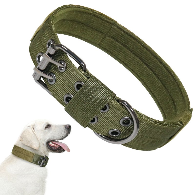 Outdoor Super Quality Nylon Anti-splash Water Adjustable Pet Traction Collar